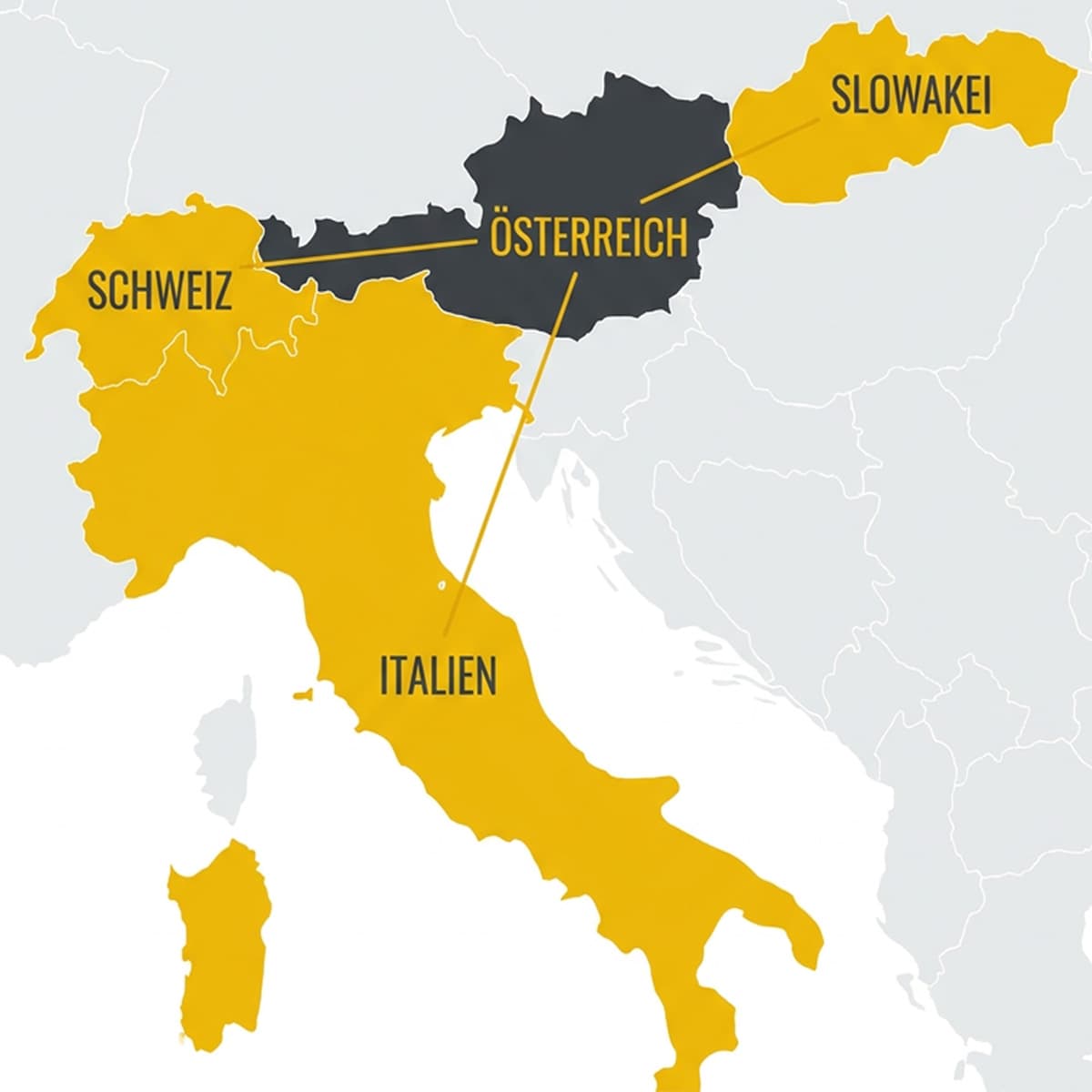 DAS EUROPÄISCHE NETZWERK WÄCHST WEITER